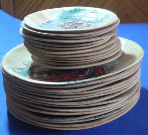 Lotto vintage piatti - 14,
