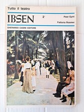 Libro Tutto il Teatro: Henrik IBSEN 2 Casini Editore 1966 Vintage Drammaturgia