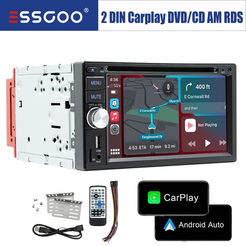 Autoradio din cd - 6,2",