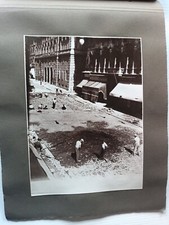 Roma lotto 6 foto anni 30 pavimentazione via Nazionale - Mussolini