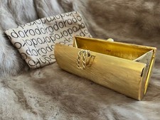 Pochette vintage Rodo, metallo dorato metallizzato - oggetto raro