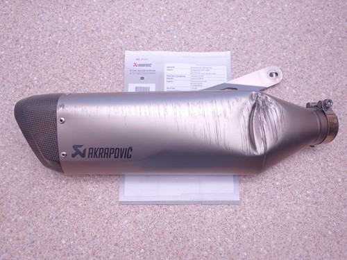 Akrapovic sport scarico - scarico, fine