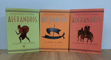 ALEXANDROS di VALERIO MASSIMO MANFREDI (3 vol.) - Mondadori 1998