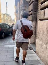 Borsa zaino chitarra Pratesi