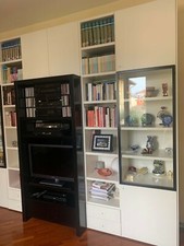 Mobile soggiorno Tisettanta bianco e nero 