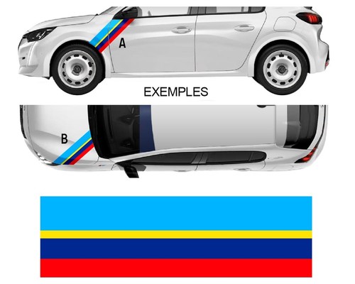 Bande pour peugeot - pour, sport