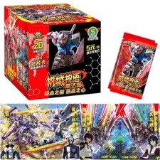 Mobile Suit Gundam Display Box Boosters 20 Pack 80 Pcs Manga Collection TCG