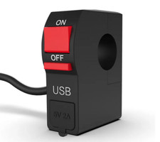 PORTA USB MOTO SCOOTER attacco