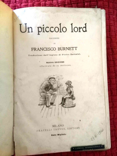 Piccolo lord frances - piccolo,