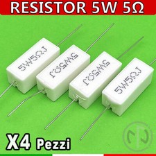 4 pz Resistenza ceramica 5W 5