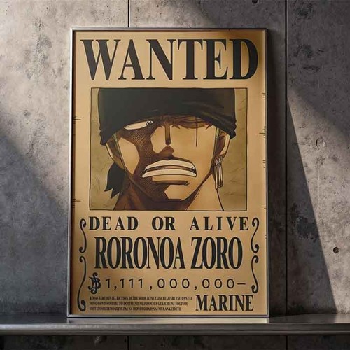 Poster one piece - piece, wanted