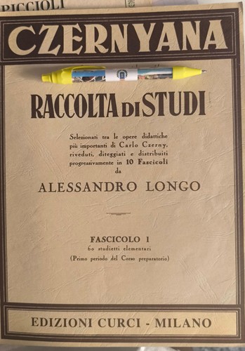Edizioni curci czernyana - edizioni,