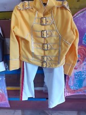 Costume Freddie Mercury Bambino 8/10 Anni Lavorazione Sartoriale