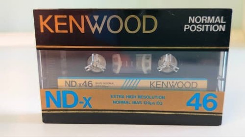 Cassetta nastro kenwood - nastro, nd-x