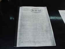 cataloghi ricambi motori Sachs 50 125 175 250 2 tempi anni '70 in fotocopia A4