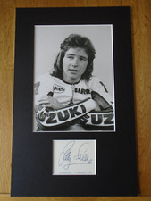 Barry Sheene Genuine Signed Authentic Autograph - UACC / AFTAL.