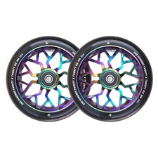 Ruote Blunt Envy 120mm Prodigy X Stunt Scooter - Coppia - Nero/Neo Cromo