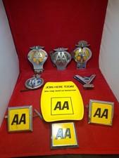 Aa Rac Vintage Car Badges
