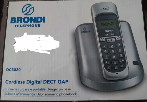 Telefono cordless brondi - telefono,