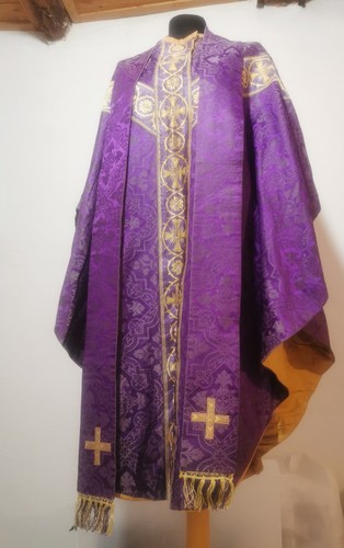 Casula sacerdote viola - casula,