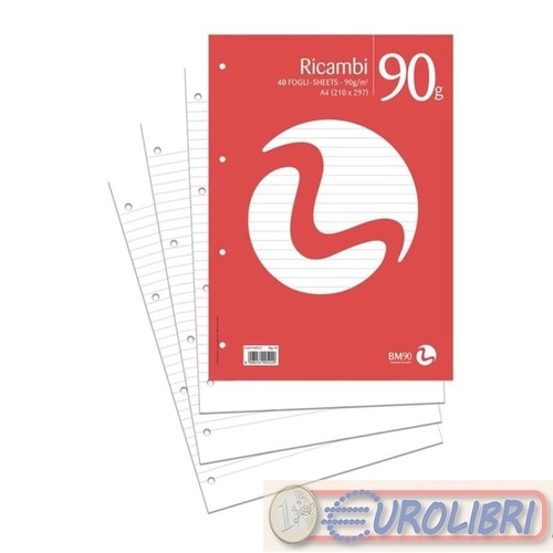 Ricambi rig 1rigo - a4, 90gr