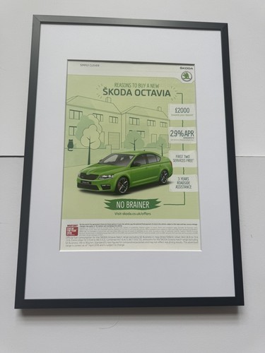 Framed original 2016 skoda - framed,