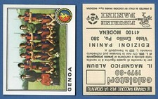 FIGURINA CALCIATORI PANINI