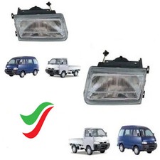 COPPIA PROIETTOR FARO I DX+SX PER PIAGGIO PORTER DAL 1998 AL 2009 NUOVO