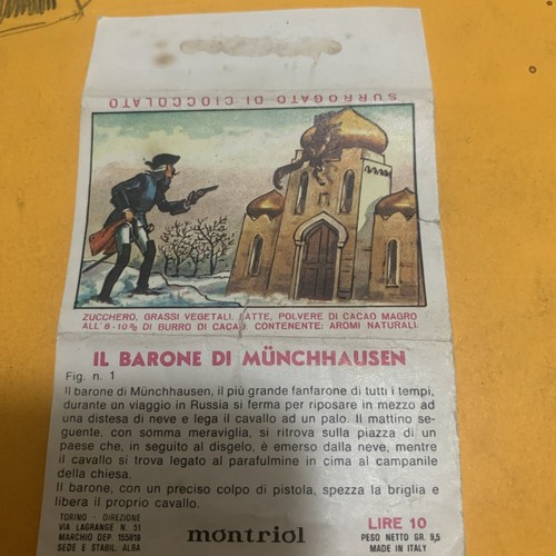 Figurina incarto il barone - n.1,