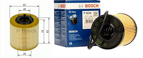 1457429256 filtro olio bosch - 1457429256,