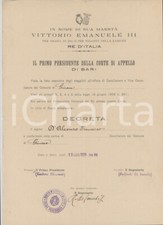 1929 GINOSA (TA) Conferma