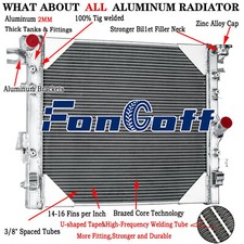 Aluminium Radiateur Pour