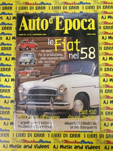 Rivista auto epoca - d'epoca, anno