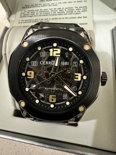 Orologio scheletro automatico