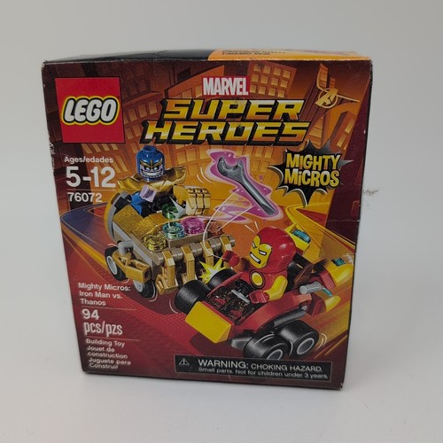 Lego 76072 iron man - man, thanos