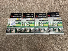 8 videocassette Fujifilm Hi8 P6-120 MP qualità professionale nuove con scatola SIGILLATE