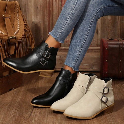 Stivaletti alla moda pelle - moda,