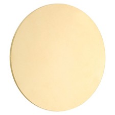 Piastra tonda in ottone