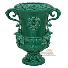 Caltagirone ceramic vase - caltagirone,
