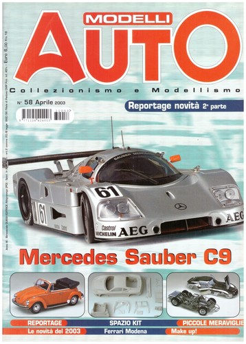Modelli auto rivista - modelli, 58