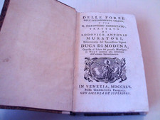 DUE TRATTATI DI LUDOVICO ANTONIO MURATORI IN UNICO TOMO (Pasquali 1745)