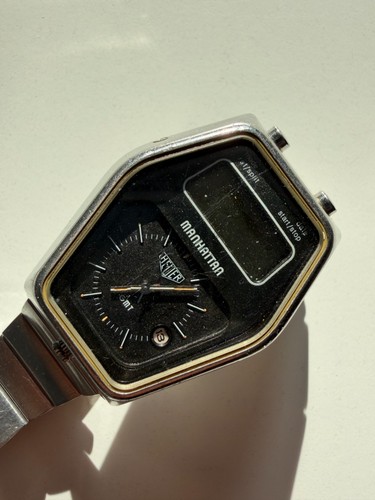 Heuer chronosplit gmt - heuer,