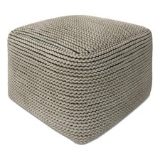 Eastmont Boho Square Pouf in