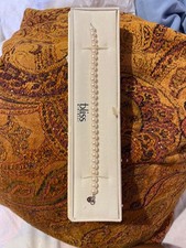 Parure Bliss collana e bracciale di perle oro bianco 18 kt