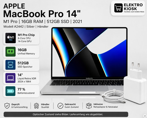 Apple macbook pro - apple, 14"
