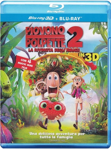 Piovono polpette blu ray - piovono, 3d
