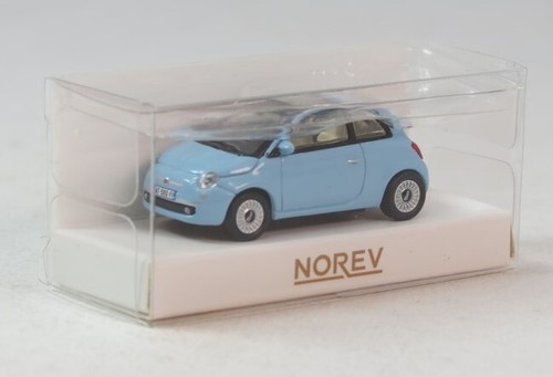 Norev fiat 500 blue 2008 - norev,