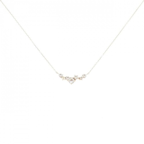 Collana con topazio bianco