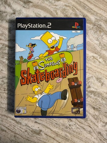 The simpsons skateboarding ps2 - simpsons,