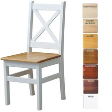 Sedia in legno sedia a croce